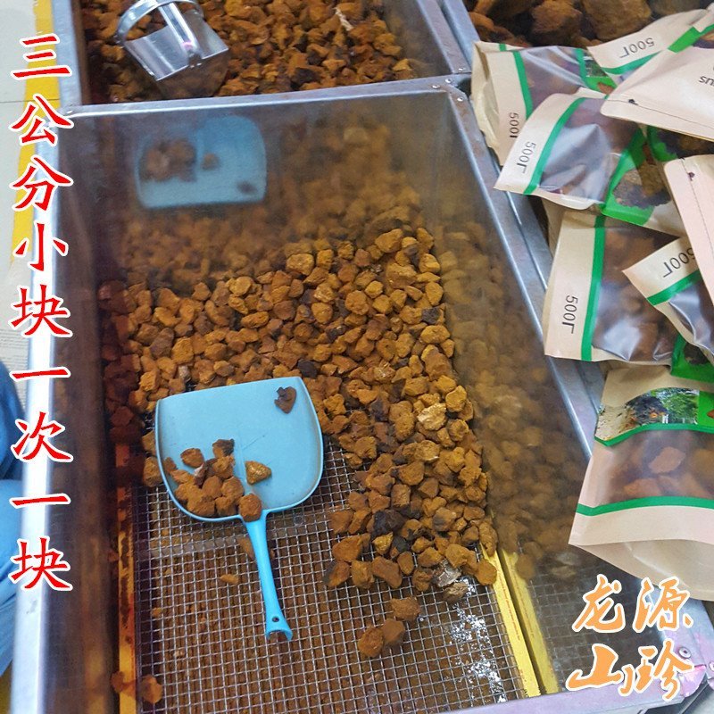 桦树泪桦树茸俄罗斯野生桦树茸三公分小块