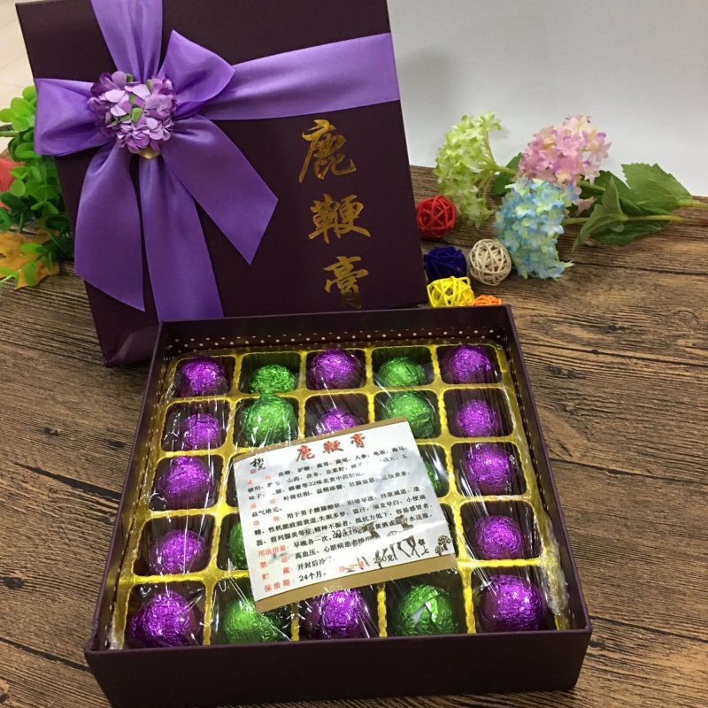 鹿胎膏鹿胎有礼盒