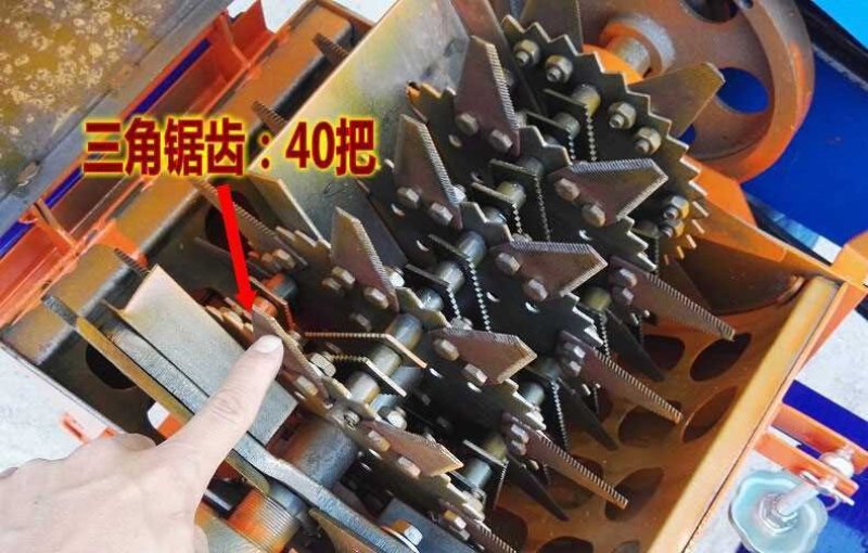 铡草粉碎揉丝机:690型多功能家用养殖牛羊大型五刀切草碎