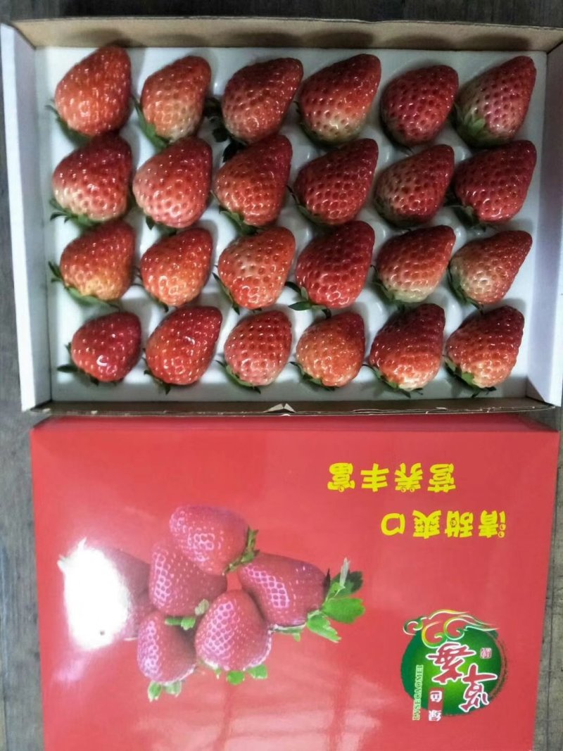 正宗红颜优质草莓水果