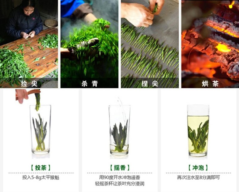 品舌2020年新茶太平猴魁500g散茶