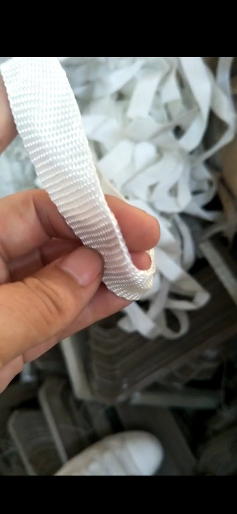 白色加厚压模带