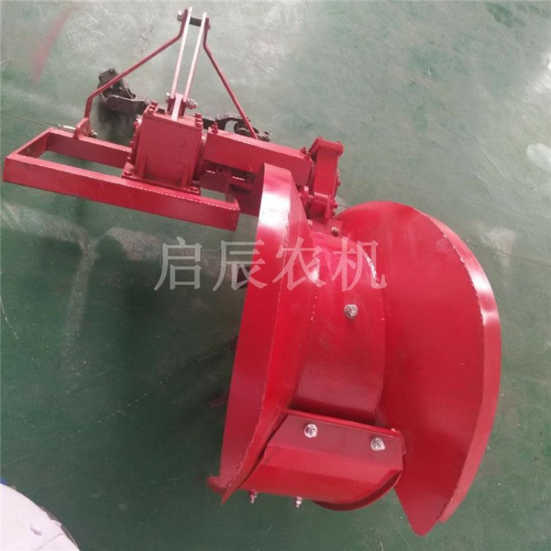 开沟机四轮拖拉机带果树林用侧置开沟机