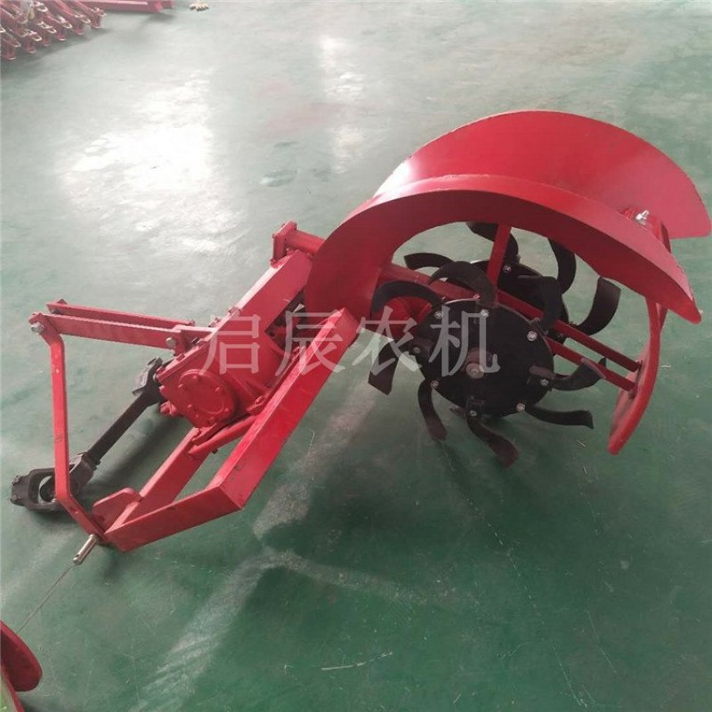 开沟机四轮拖拉机带果树林用侧置开沟机