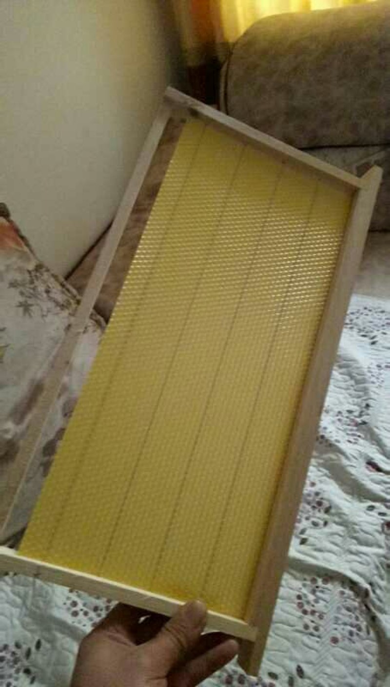 成品巢框中蜂建巢快质量好每件十框批发零售定做各种尺寸