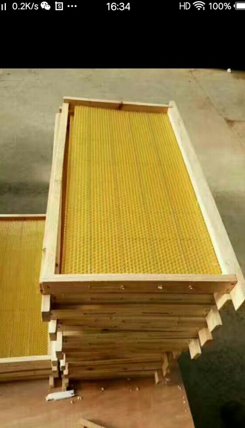 成品巢框中蜂建巢快质量好每件十框批发零售定做各种尺寸