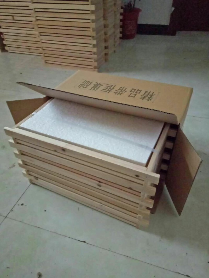 成品巢框中蜂建巢快质量好每件十框批发零售定做各种尺寸