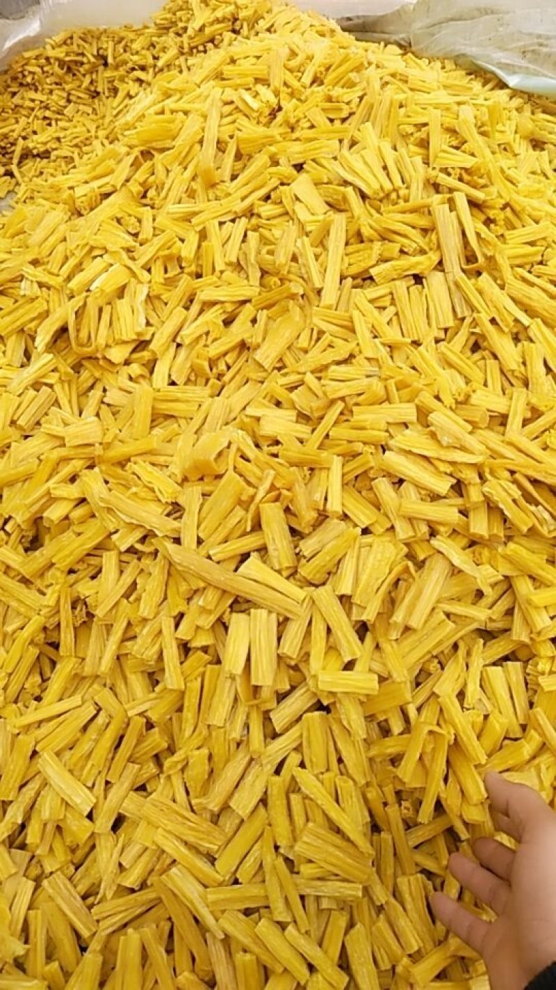 手工制作东北大豆制作精品腐竹段不挂浆零添加