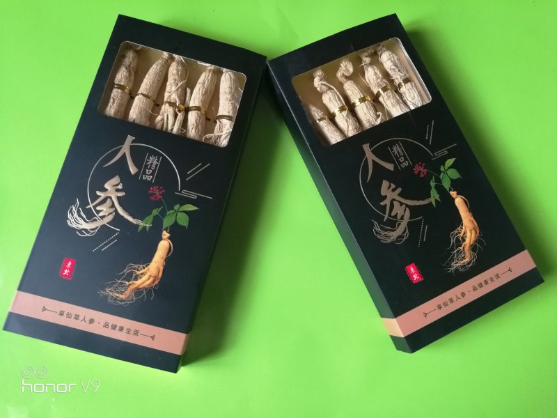 吉林原产地农用产品正宗干货小黑盒干人参煲汤