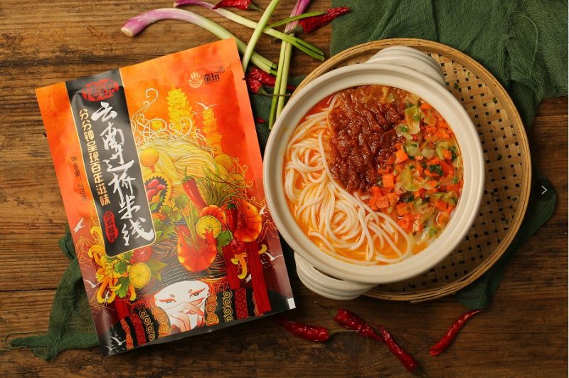 蛮玩云南过桥米线保鲜米线270g×3袋包邮