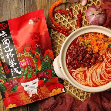 蛮玩云南过桥米线保鲜米线270g×3袋包邮