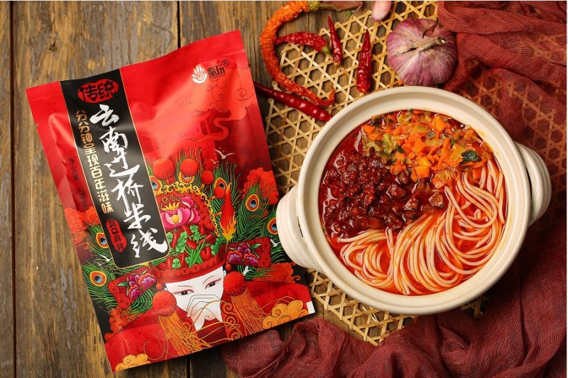 蛮玩云南过桥米线保鲜米线270g×3袋包邮