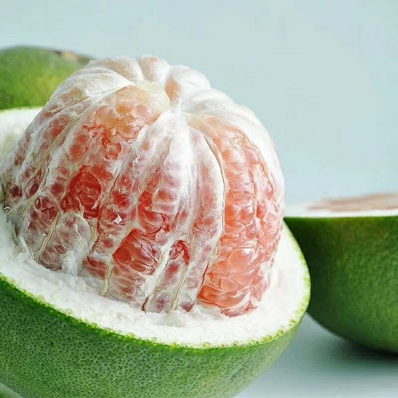 泰国青皮红心柚、双季开花结果