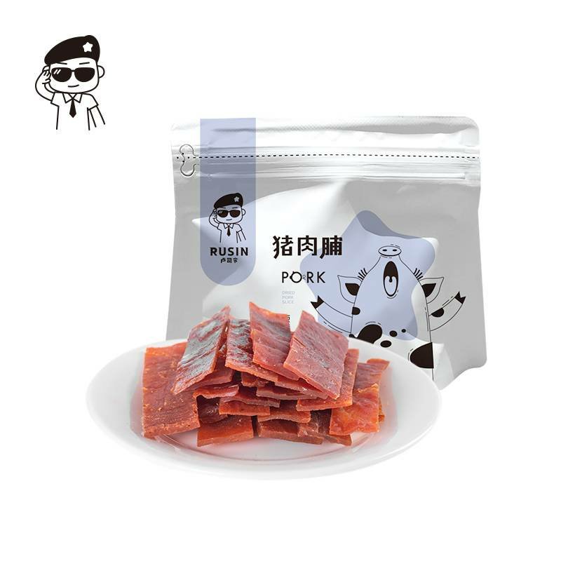 卢司令猪肉脯原味香辣味芝麻味