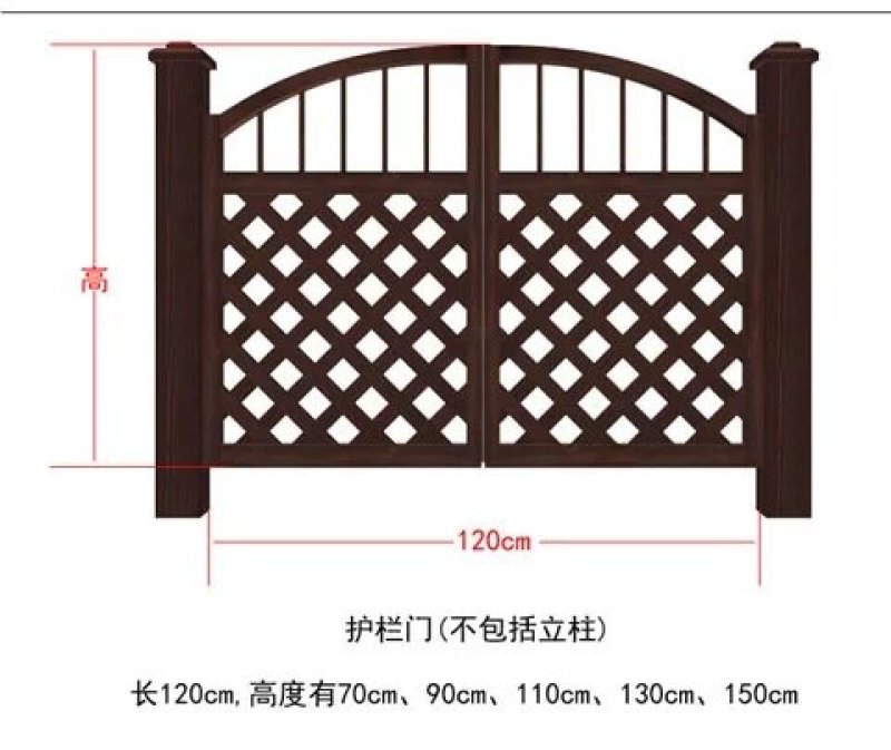 木质护栏护栏户外防腐木护栏围栏庭院阳台露台木栅栏木护栏