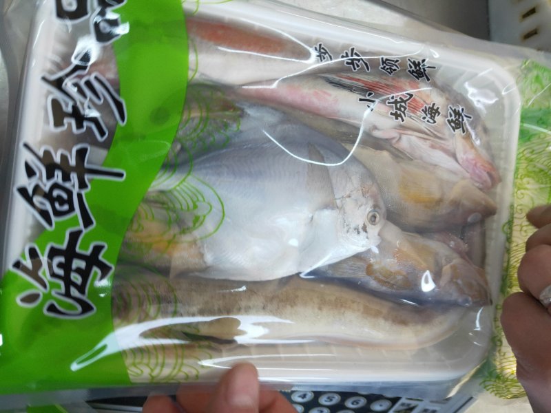 海鲜组合，去胀杂鱼