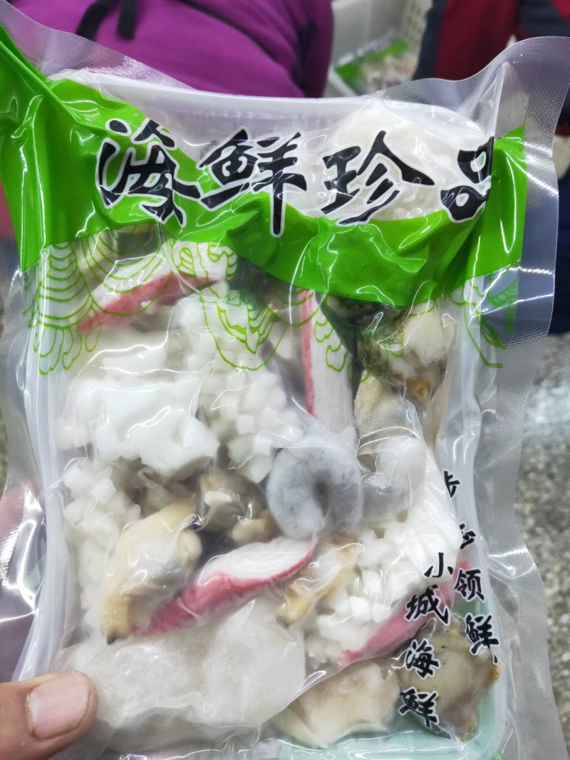 海鲜组合，去胀杂鱼