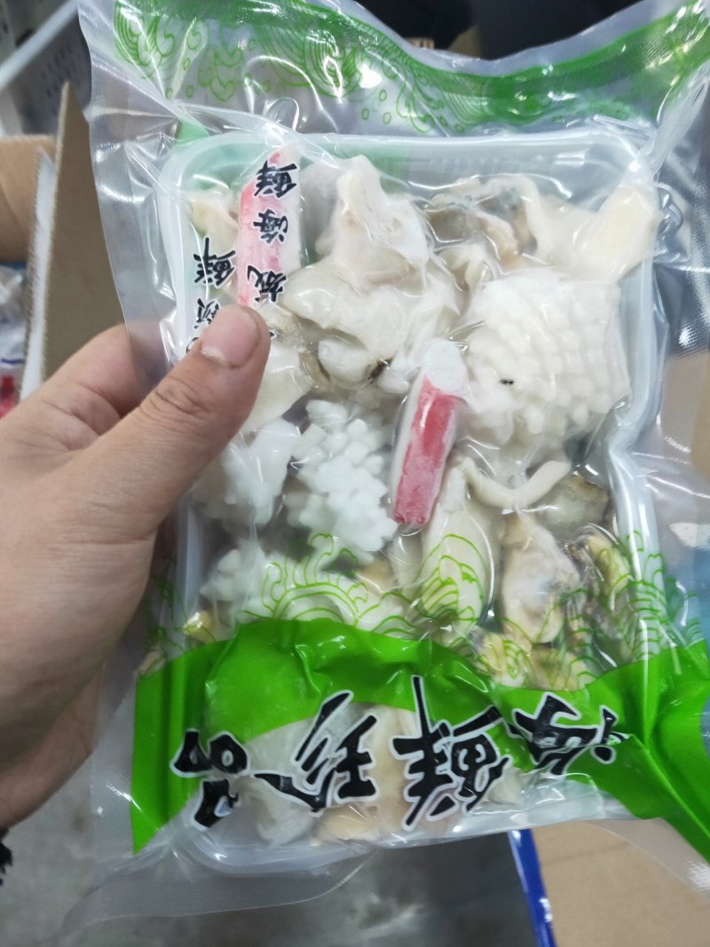 海鲜组合，去胀杂鱼