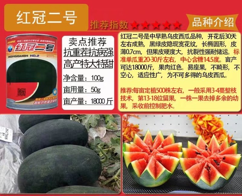 麒麟王少籽巨龙世纪雷王京欣王甜王8424西瓜种子