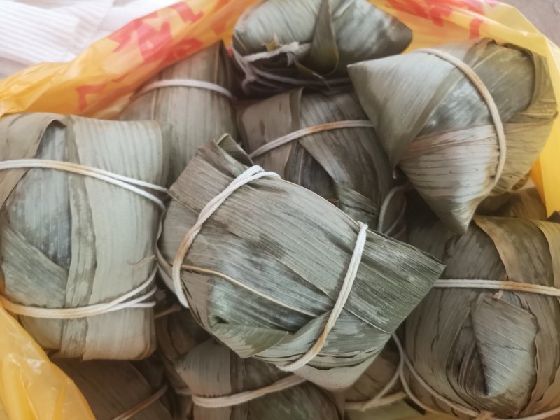 红豆水晶粽