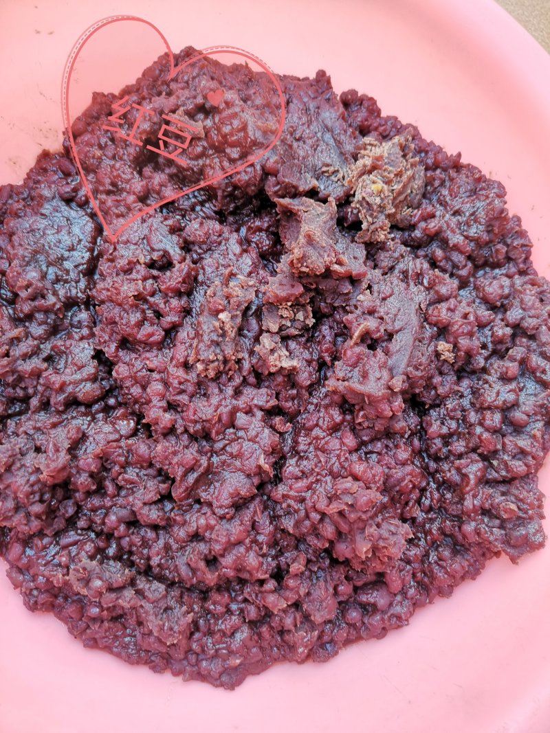 红豆水晶粽