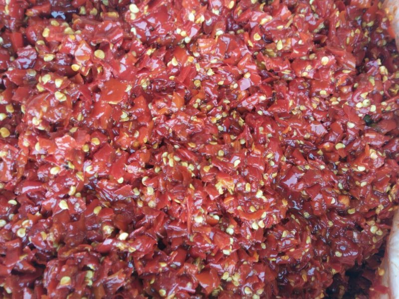 精品剁椒，腌制豆荚，