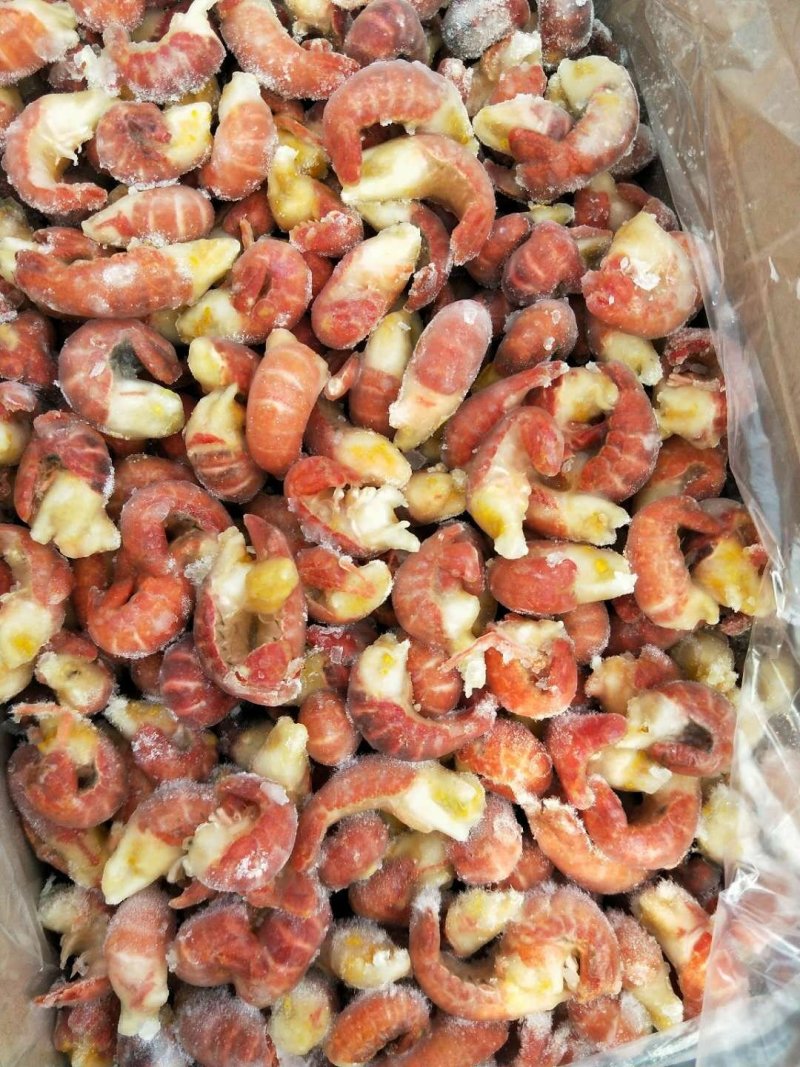 小红龙特级龙虾尾，重量保证，毛重是9.5斤