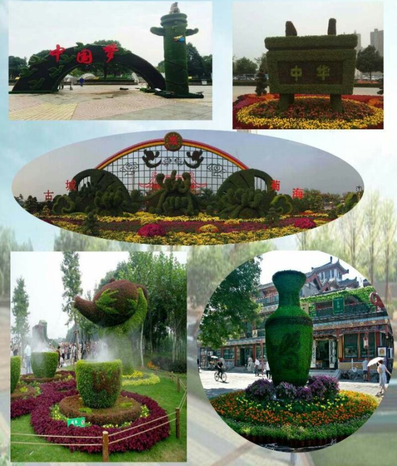 五色草造型