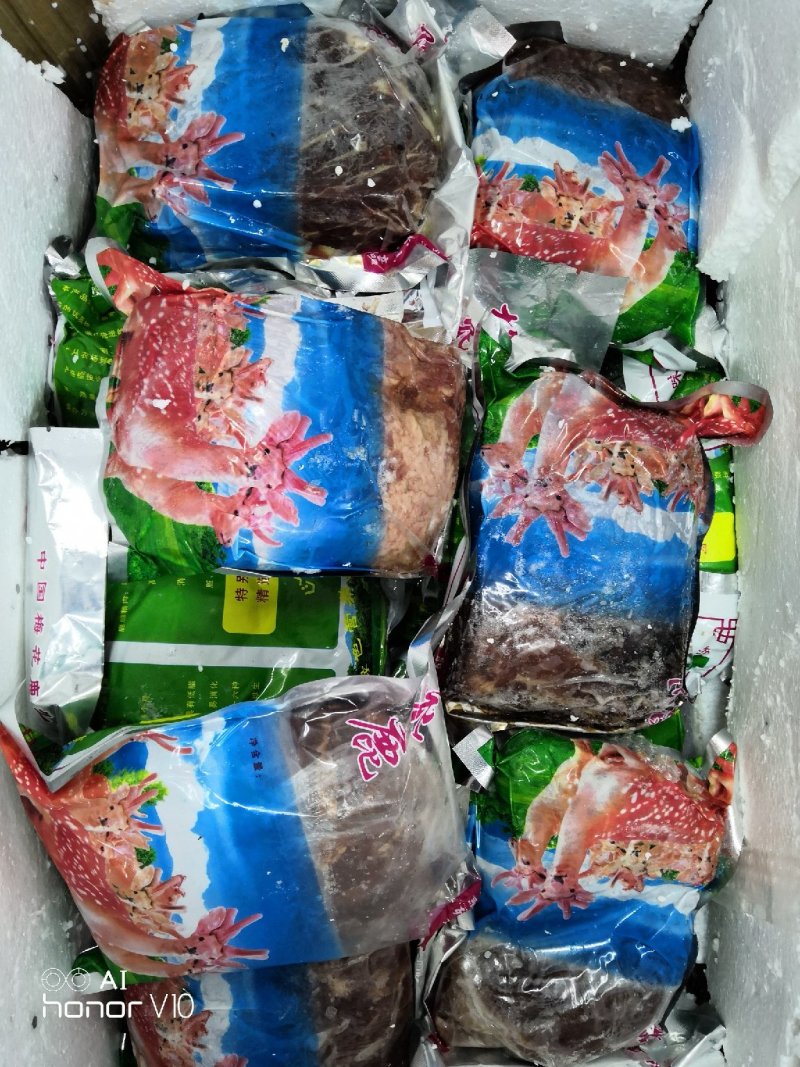 东北梅花鹿肉公斤/袋温阳补肾