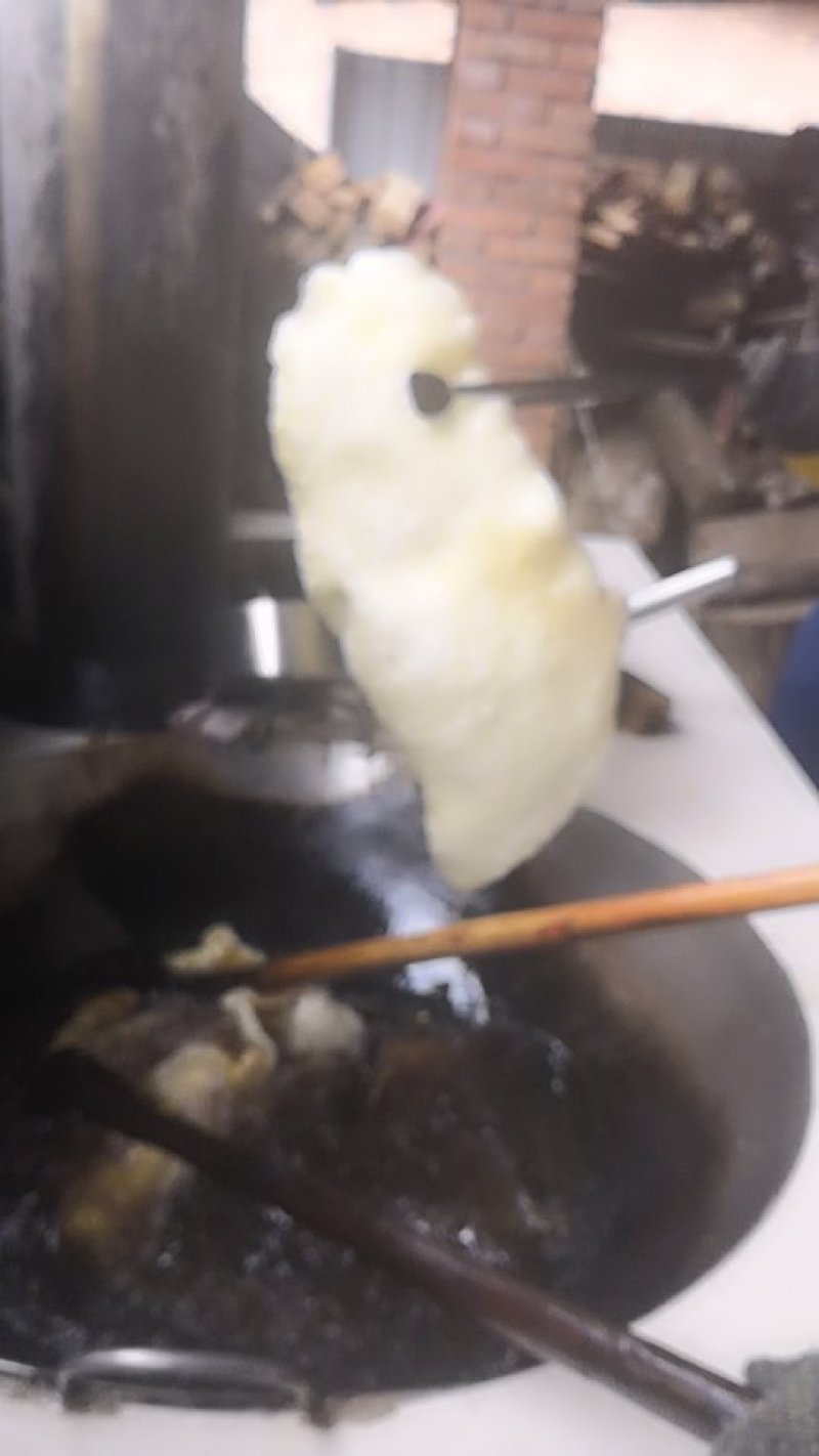 现炸干猪皮