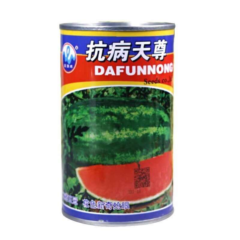 特大花皮长椭圆抗病天尊西瓜种子原装2000粒包邮