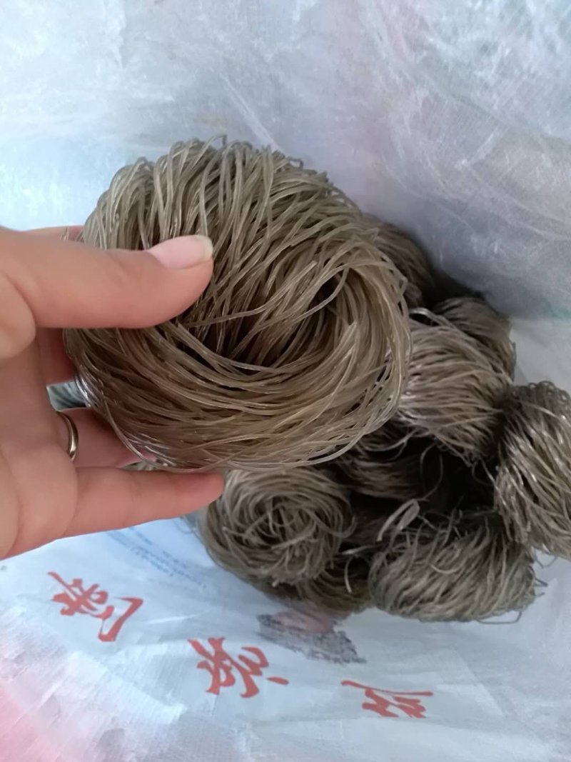 红薯粉条圈圈粉红薯粉丝番薯粉