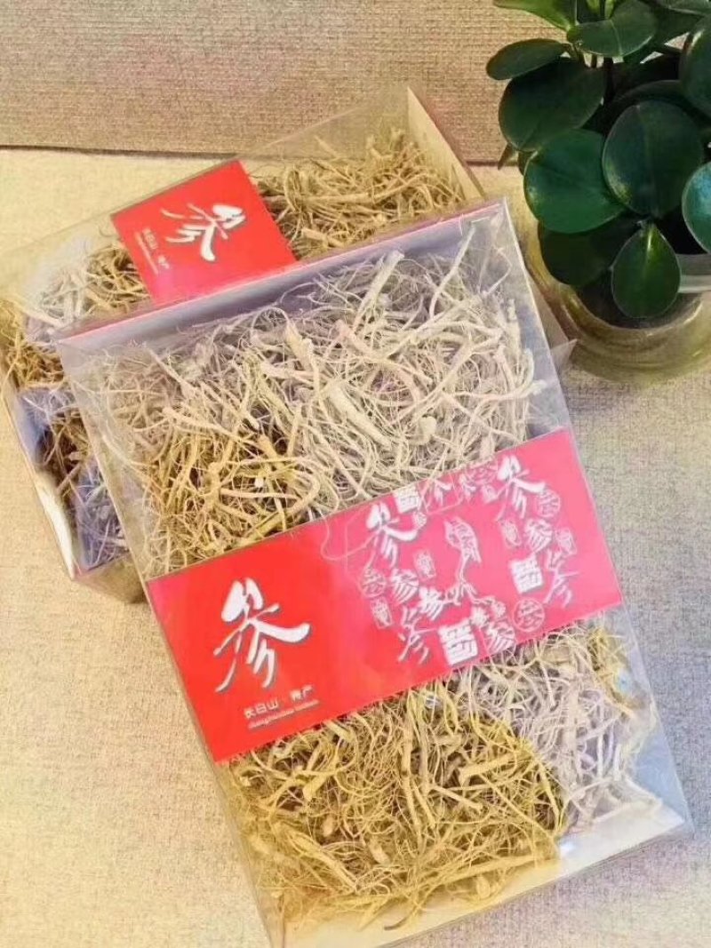 【有好货】长白山人参白混须泡水打粉煲汤