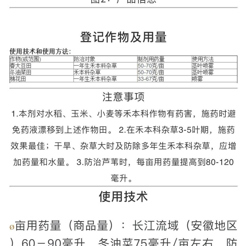 石原精稳杀得15%精吡氟禾草灵一年生禾本科杂草禾本科杂
