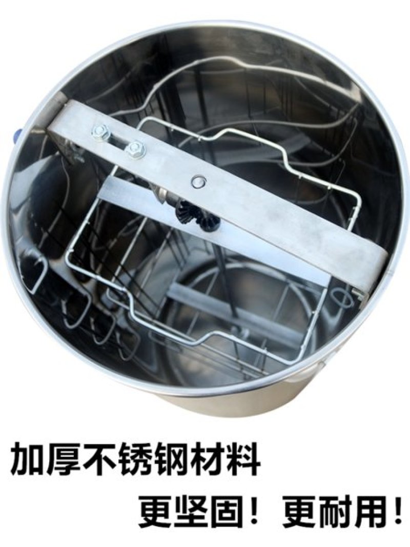 摇蜜机全不锈钢小型家用加厚包邮养蜂工具中蜂全套蜂蜜