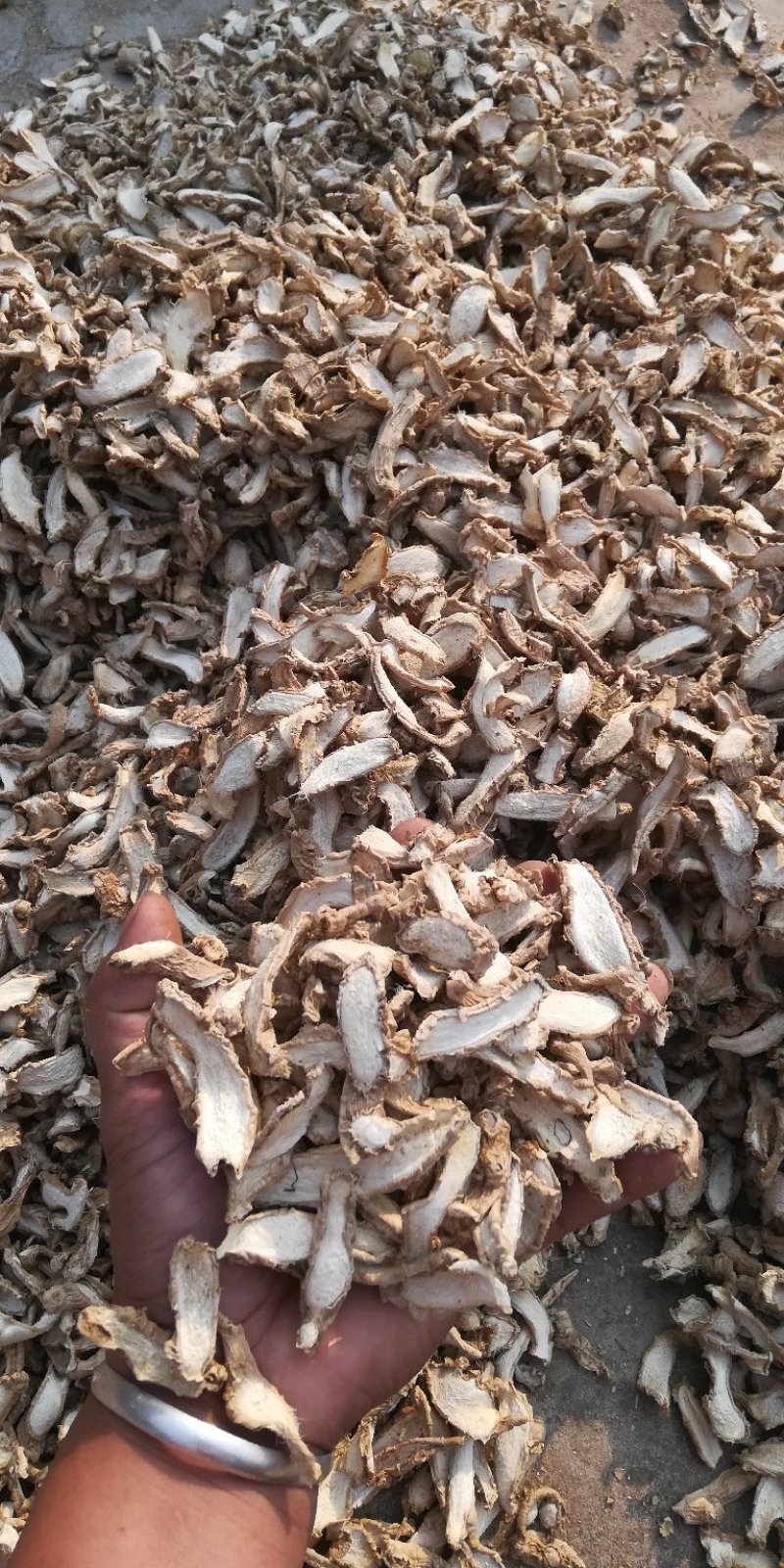 湖南小黄姜干片无硫药用食材