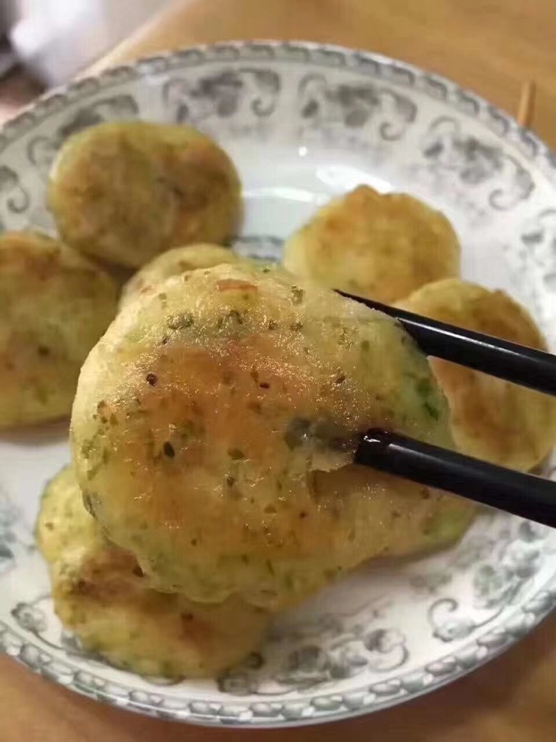 鱼香虾饼食堂餐饮团购专用青岛本地可自提，支持一件代发