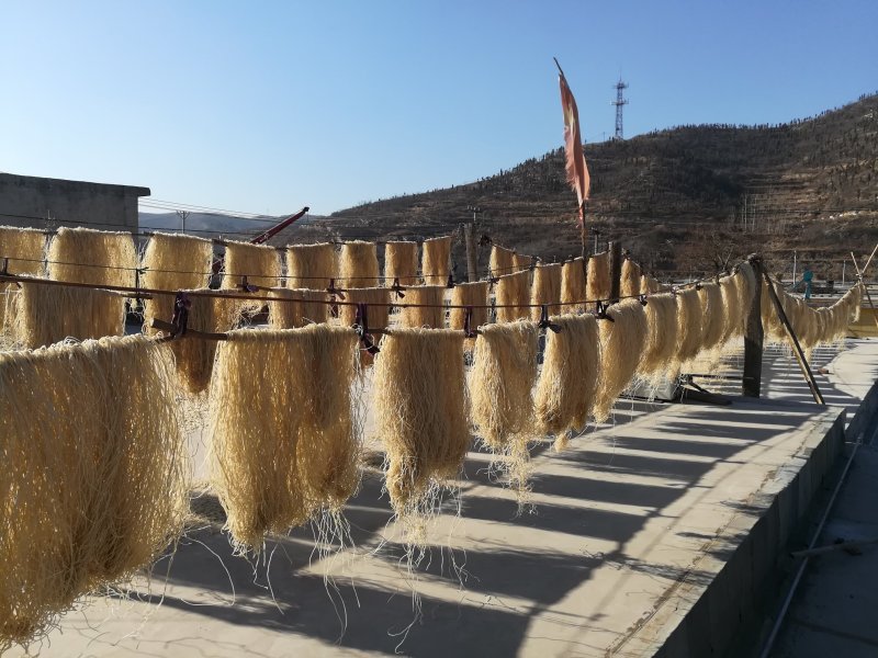 纯红薯粉粉条