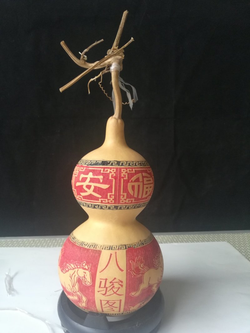 机器雕刻机的25公分左右的葫芦。