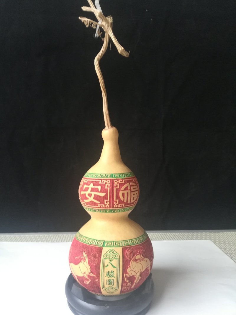 机器雕刻机的25公分左右的葫芦。