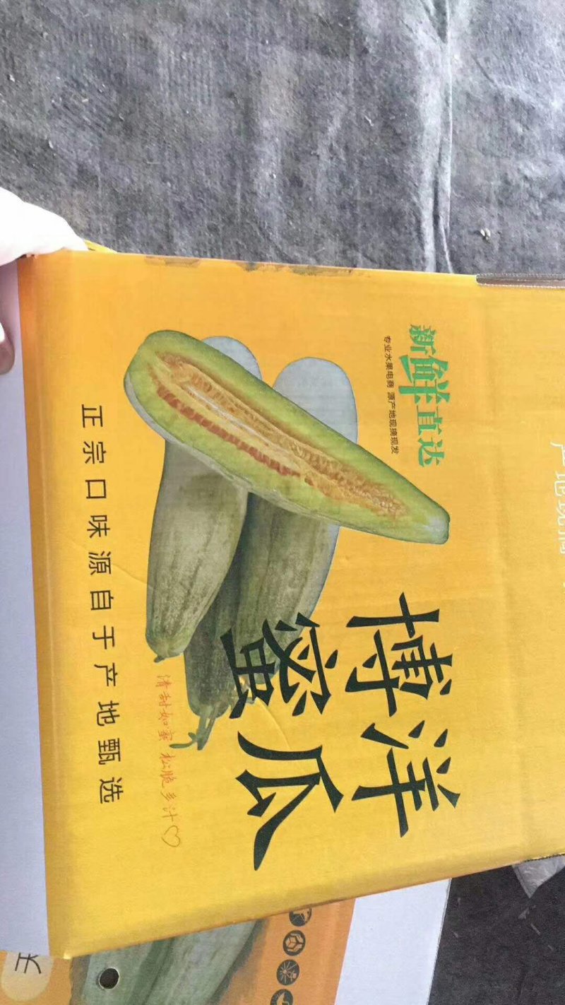 羊角脆甜瓜，一件代发，货品如图需要下单