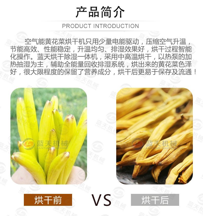 黄花菜烘干机黄花菜烘干房黄花菜烘干箱热泵箱式烘干机