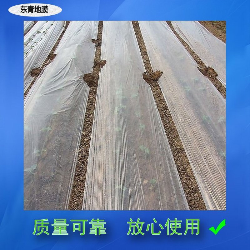 农用塑料薄膜黑白色透明加厚除草地膜蔬菜保鲜保温树苗保护专