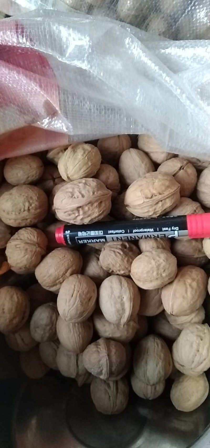 新疆薄皮核桃中果大果产地直销优质果一袋70斤