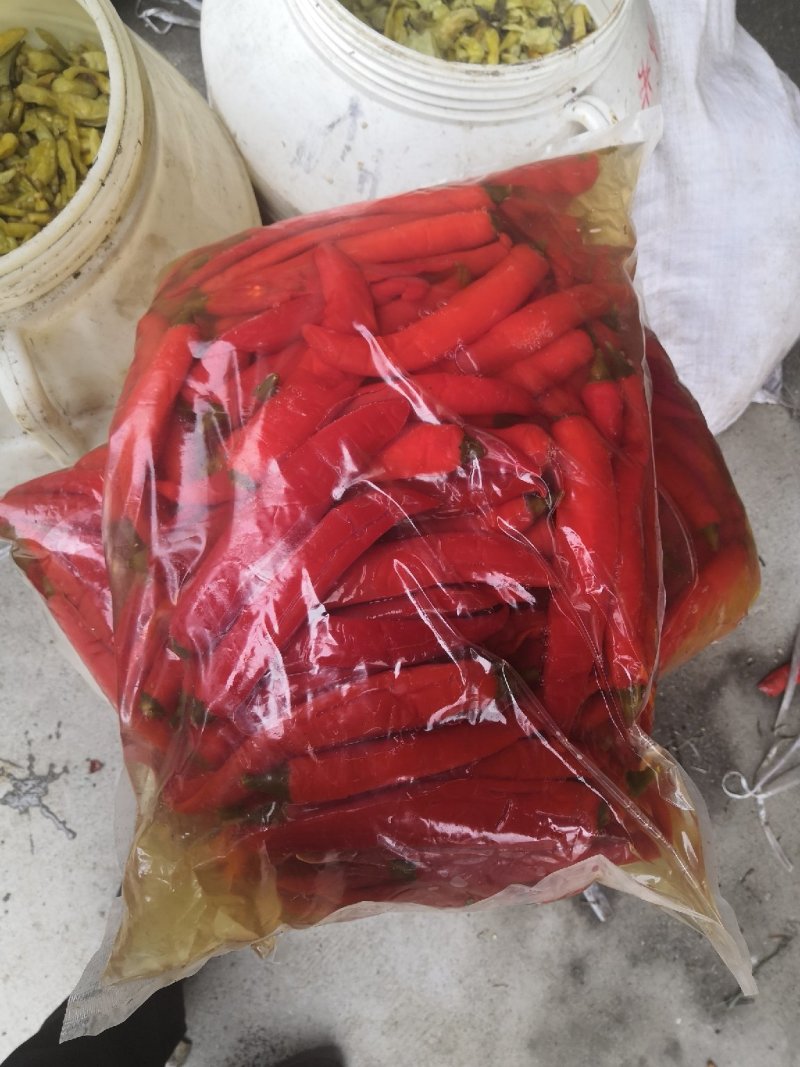剁椒，腌制椒，真空包装等