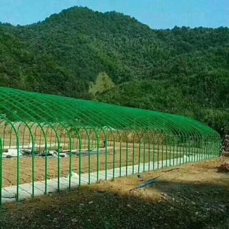 智能连栋大棚骨架，玻璃连体大棚