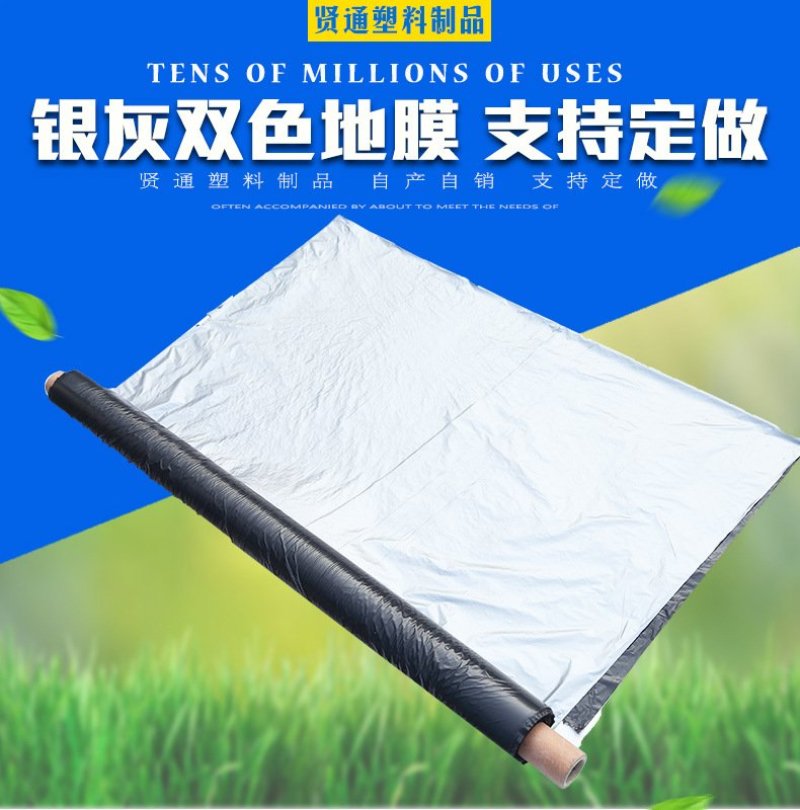 地膜黑地膜白地膜银灰防草地膜