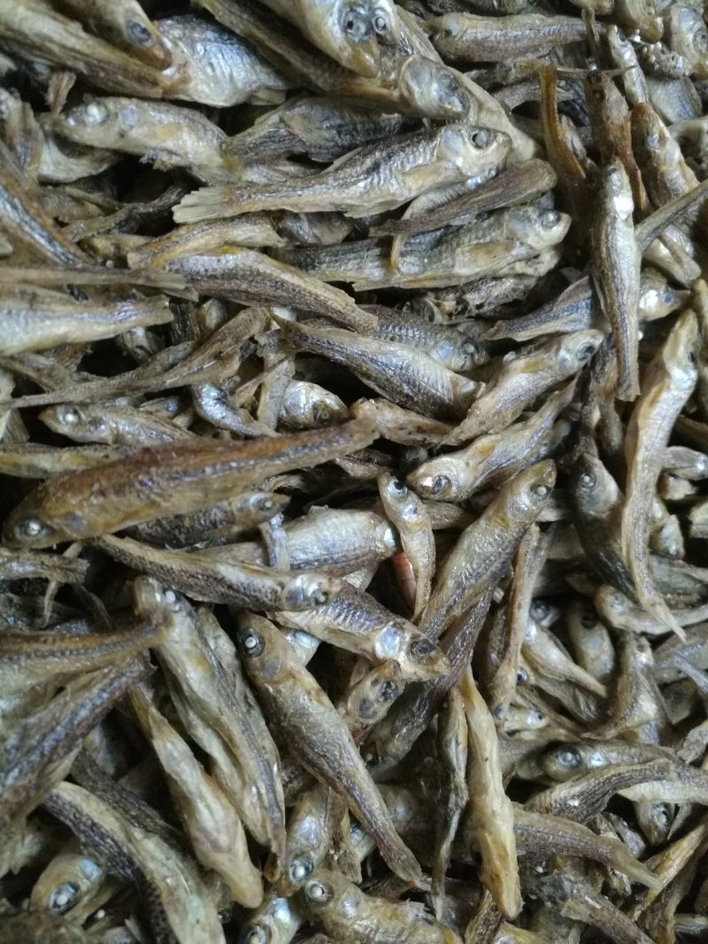 淡水小鱼干5厘米左右，淡盐水煮干水质非常好，