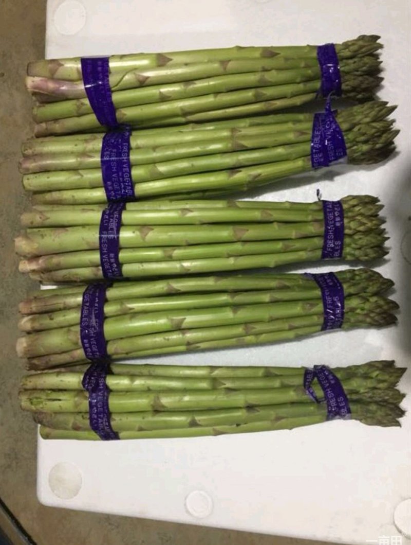 精品绿芦笋，颜色鲜亮，翠绿汁多，基地直供，量大从优！
