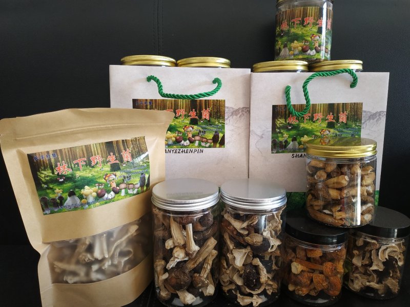 赤松茸干品野生化无农药无化肥有机食品，基地直供，一件代发